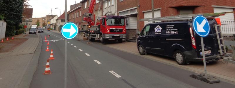 dakwerken mewissen kraan signalisatie